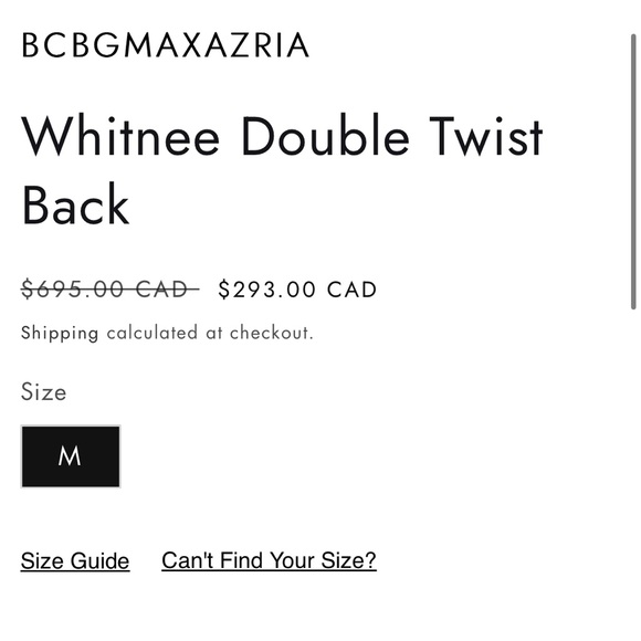 BCBG Whitnee Double Twist Dress - Picture 6 of 8